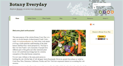Desktop Screenshot of botanyeveryday.com